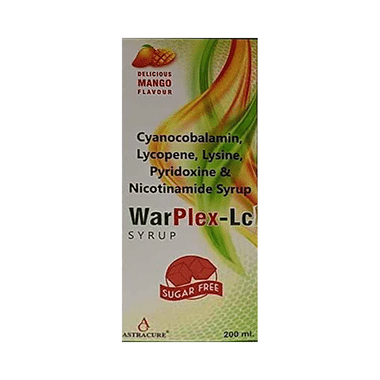 Warplex-LC Syrup Delicious Mango Sugar Free