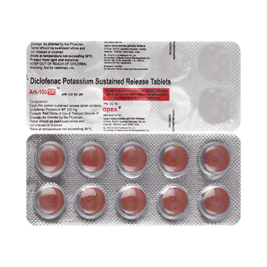 Ark 100mg Tablet SR