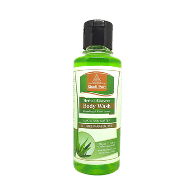 Khadi Pure Herbal Aloevera Body Wash SLS-Paraben Free