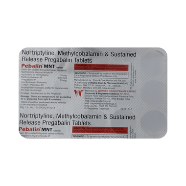 Pebalin MNT Tablet SR