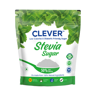 Clever Low Calories & Diabetic Friendly Stevia Sugar (500gm Each)