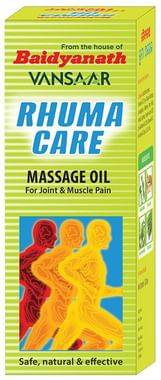Vansaar Rhuma Massage Oil for Muscle & Joints Pain
