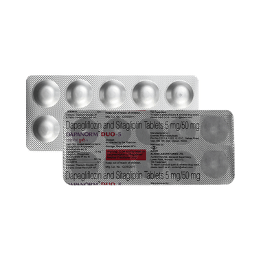 Dapanorm Duo 5mg/50mg Tablet