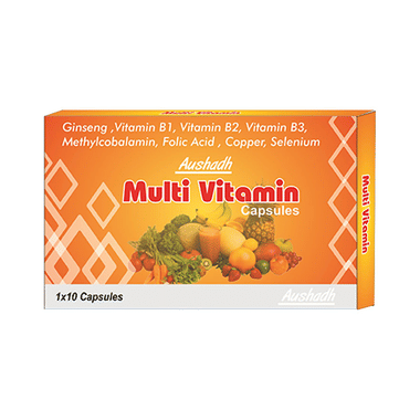 <span style='color:#626A7A'>Aushadh Multi Vitamin Capsule</span>
