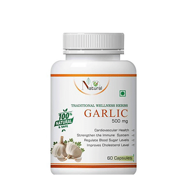 Natural Garlic 500mg Capsule
