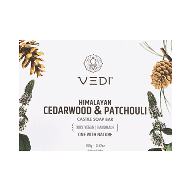 Vedi Castile Himalayan Cedarwood And Patchouli Soap