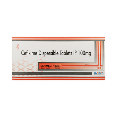 Cefimelt 100DT Tablet