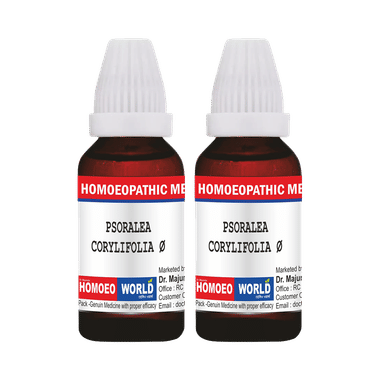 Dr. Majumder Homeo World  Psoralea Corylifolia Mother Tincture (30ml Each) Q