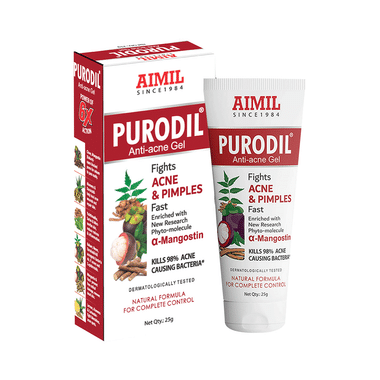 Aimil Purodil Anti-Acne Gel | Fights Acne & Pimples | Controls Skin Infections & Allergies