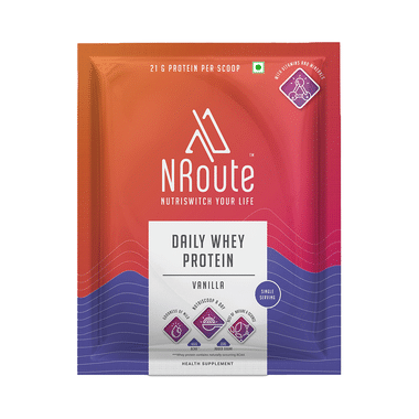 Nroute Daily Whey Protein Protein Powder Vanilla