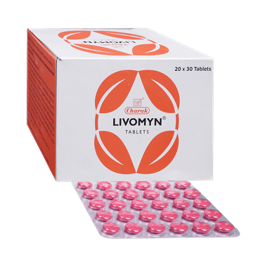 Charak Livomyn Tablet | For Liver Support, Protection & Detoxification
