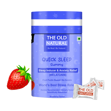 The Old Natural Quick Sleep Gummy Strawberry