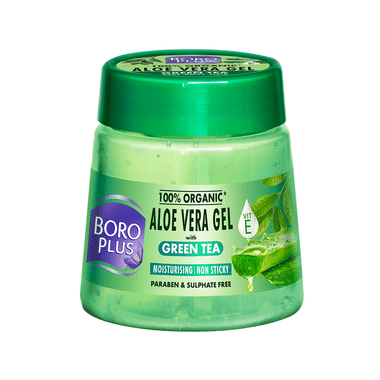 Boroplus 100% Organic Aloe Vera Gel with Green Tea