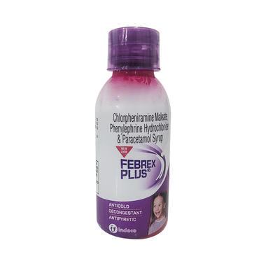 Febrex Plus Syrup Delicious Rose