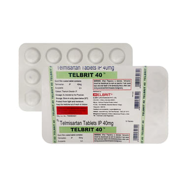 Telbrit 40mg Tablet
