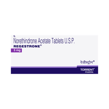 Regestrone 5mg Tablet Regestrone 5mg Tablet