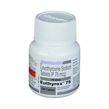 Euthyrox 75 Tablet