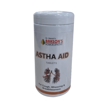 Bakson's Homeopathy Astha Aid Tablet