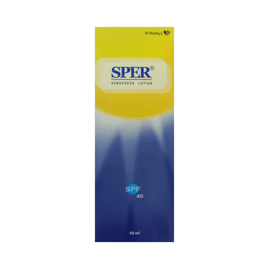 Sper Sunscreen SPF 40 Lotion