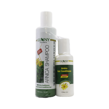 Sunny Herbals Arnica With Arnica Hair Conditioner 50ml Free