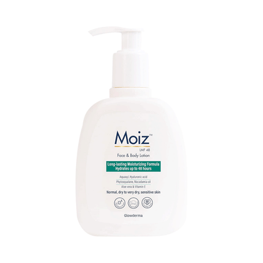 Moiz Lmf 48 Face & Body Lotion | Paraben, Fragrance & Cruelty-Free | Derma Care | For Normal, Dry To Very Dry, Sensitive Skin