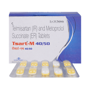 Tsart-M 40/50 Tablet ER