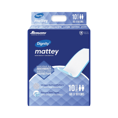 Dignity Mattey Unisex Underpads 90cm X 60cm