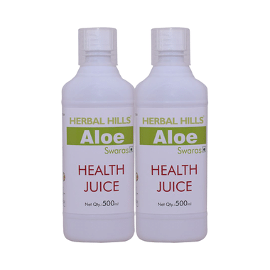 Herbal Hills Aloehills Swaras Health Juice Pack Of 2
