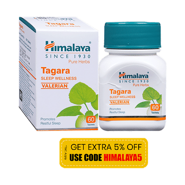 Himalaya Wellness Pure Herbs Tagara Tablet | Promotes Restful Sleep