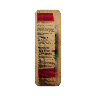 Cetirizine Tablet