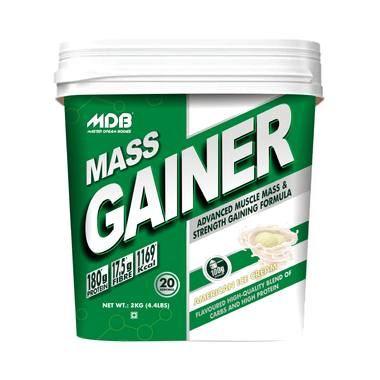 MDB Master Dream Bodies Mass Gainer Powder American Ice Cream