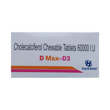 D Max-D3 Chewable Tablet