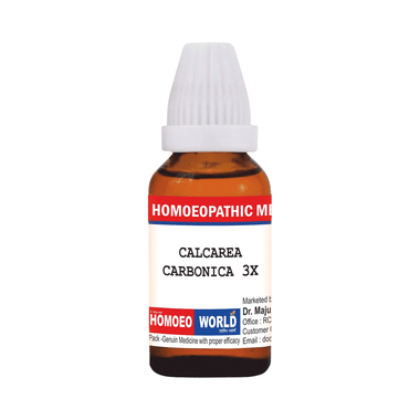 Dr. Majumder Homeo World Calcarea Carbonica Dilution (30ml Each) 3X