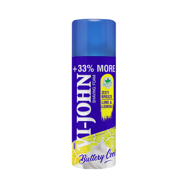 Vi-John Buttery Cool Shaving Foam Lime And Lemon