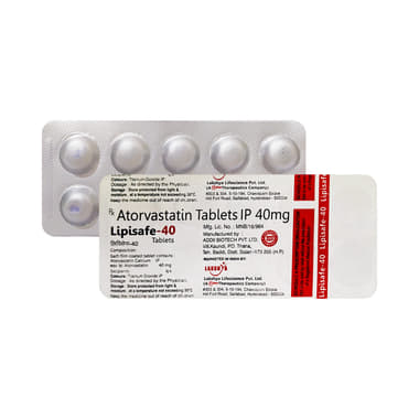 Lipisafe 40mg Tablet