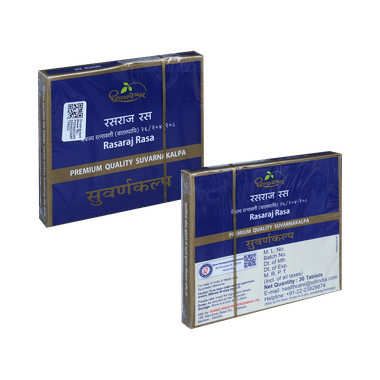 Dhootapapeshwar Rasaraj Rasa Premium Quality Suvarnakalpa