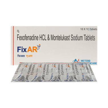 Fixar 10mg/120mg Tablet