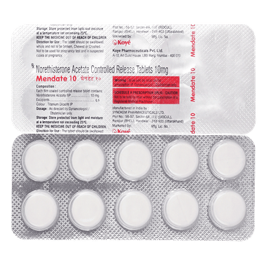 Mendate 10 Tablet CR