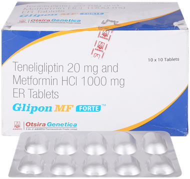 Glipon MF Forte Tablet ER Glipon MF Forte Tablet ER