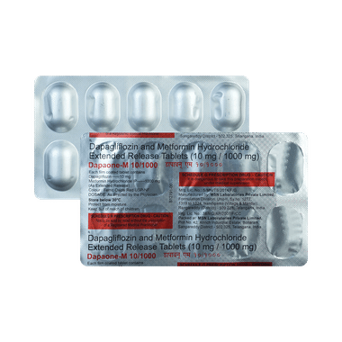 Dapaone-M 10/1000 Tablet ER