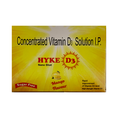 Hyke D3 Nano Shot Mango Sugar Free