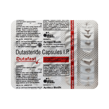 Dutafast 0.5mg Capsule