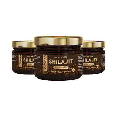 Nirvasa 100% Natural Shilajit Resin Form (20gm Each)