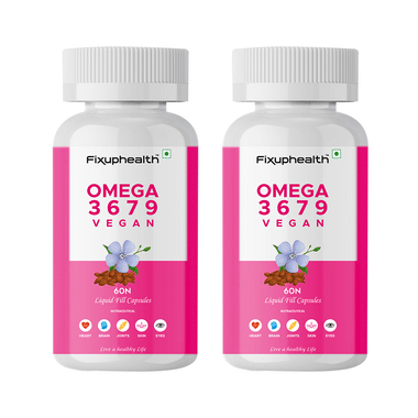 Fixuphealth Omega 3 6 7 9 Vegan Capsule (60 Each)