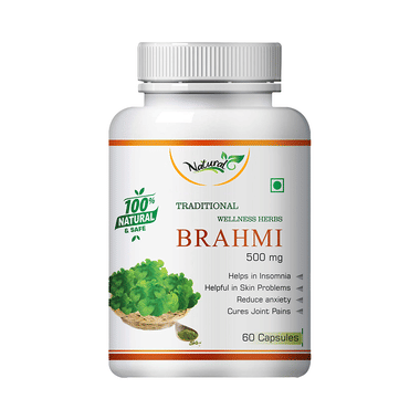 Natural Brahmi 500mg Capsule