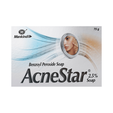 Acnestar 2.5% Benzoyl Peroxide Soap | For Acne Prone Skin