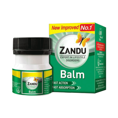 Zandu Balm | Effective Relief From Cold, Headache & Body Ache