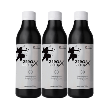 Zero Block X Syrup with Arjuna | For Heart Health (500ml Each)