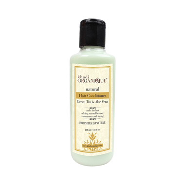 Khadi Organique Natural Hair Conditioner Green Tea And Aloevera