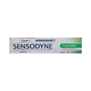 Sensodyne Fresh Gel Sensitive For Healthy Gums & Strong Teeth | Daily Protection Toothpaste